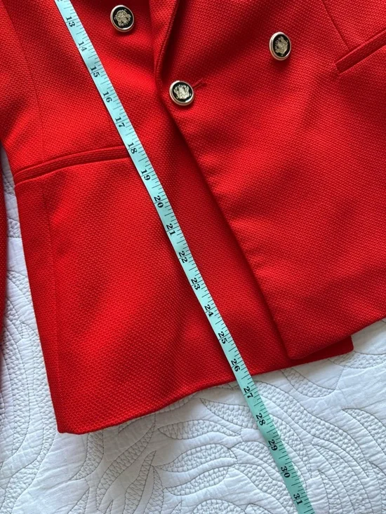 Zara - Tailored Double Breasted Blazer - Picture 13 of 13